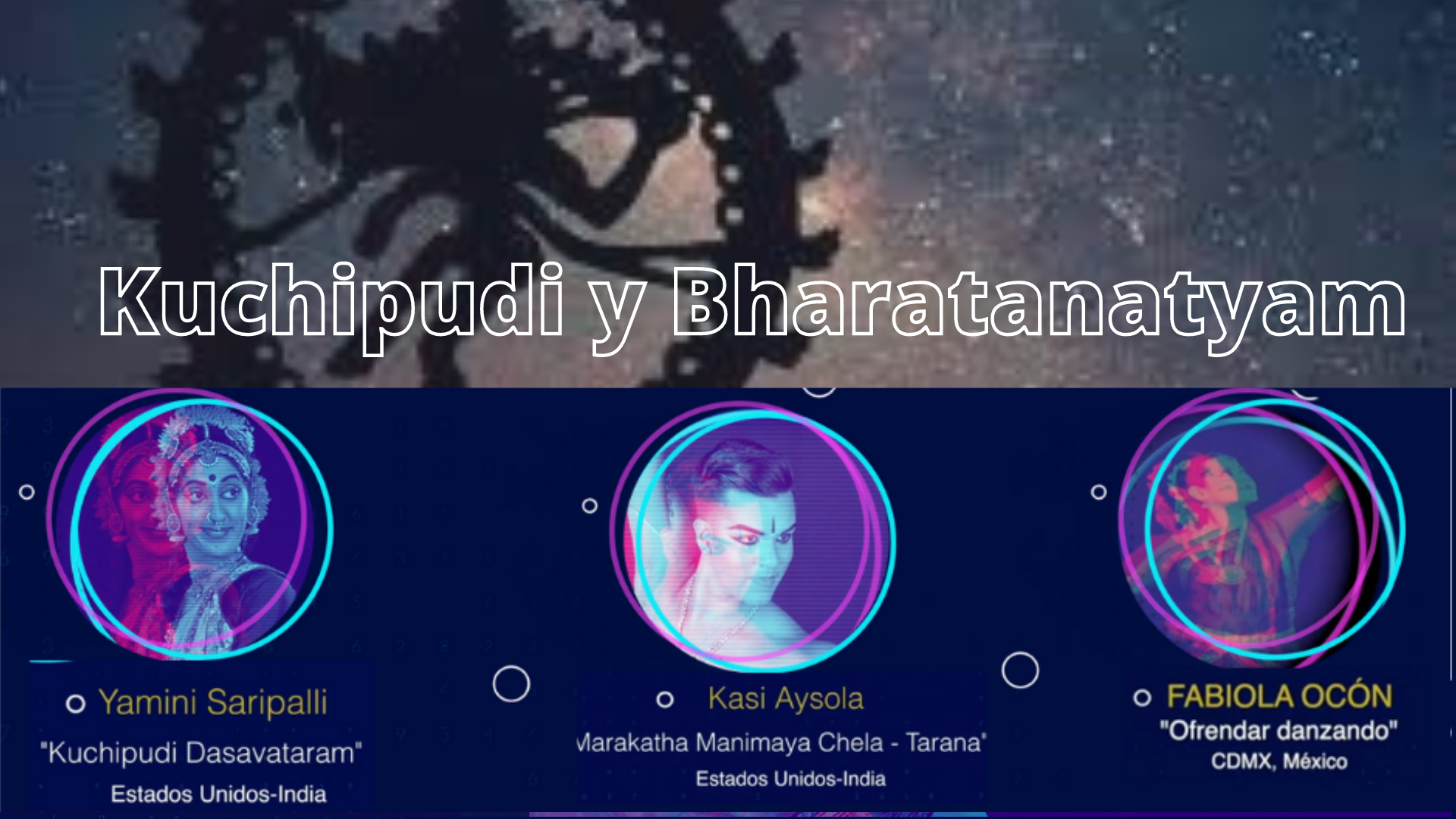 Kuchipudi y Bharatanatyam